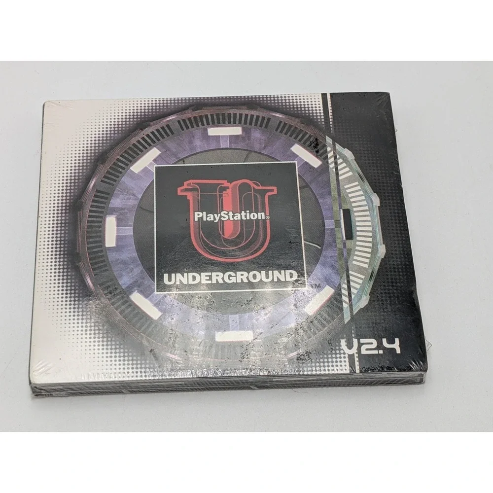 Sony PS1 PlayStation Underground Sampler Demo Discs v2.4‎  Factory Sealed